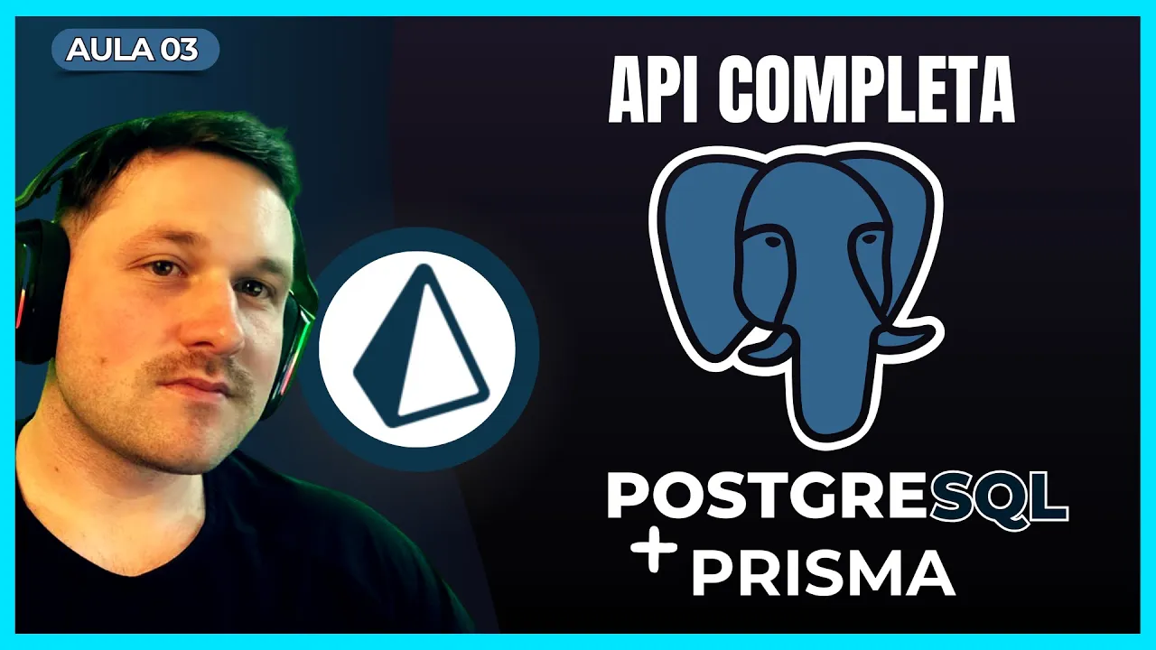 Vincular Node.js com Express ao PostgreSQL via Prisma - tutorial completo - Aula 03