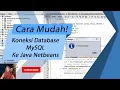 Cara Mudah Koneksi Database MySql ke Java Netbeans