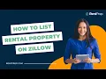 How To List A Rental On Zillow