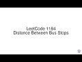 LeetCode 1184 Distance Between Bus Stops