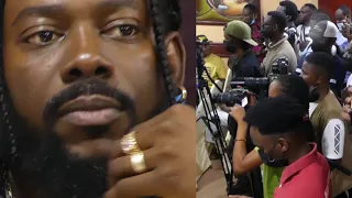 nigerian superstar adekunle gold s heated press confrence in rwanda m ovember fest