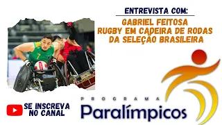 Programa Paralímpicos na Capital com Gabriel Feitosa do rugby em cadeira de rodas 19/03/2023