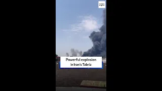 انفجار مهیب در تبریز ایران 