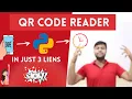 QR Code Reader in just 3 lines using Python Hindi