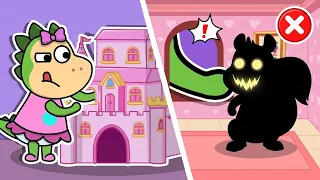 🏠 Sparkle's Spooky Dollhouse! 👻 Fun Mystery 🔦 Fire Spike Kids Stories