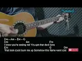 Josh Ross - Drink Things Through Guitar Chords Lyrics