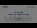 SuiteCRM Advanced Menu Manager