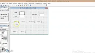 OPERACIONES BASICAS EN EXCEL CON VISUAL BASIC