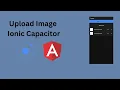 How to Upload Images with Ionic Capacitor Convert Base64 to View Image Ionic App Angular