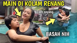 Download MAIN DI KOLAM RENANG, AUTO BASAH 😍 MP3