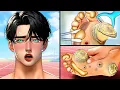 Download Lagu ASMR Treatment for Athlete's Foot has Giant Calluses | TaTA ASMR