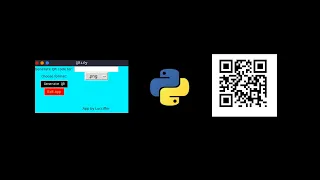 GUI using Python QR Code Generator application