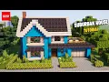 Minecraft suburban house tutorial