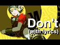 Persona 3 Reload Episode Aigis Battle Theme - Don t with