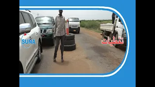 والي الجزيرة يتفقد إرتكازات الجيش من مدني إلى رفاعه 