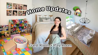 NEW HOME UPDATES!! Guest Room + Playroom!