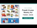 Food 4 Less Weekly Ad 26 - 26 Top Deals
