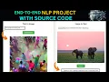 NLP Project With Source Code Text To Image Image To Text Python