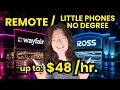 Remote Jobs At Wayfair Ross LITTLE PHONES ENTRY LEVEL Remote Jobs Hiring How