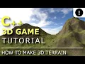 How to make a 3D Terrain C 3D Game Tutorial Series