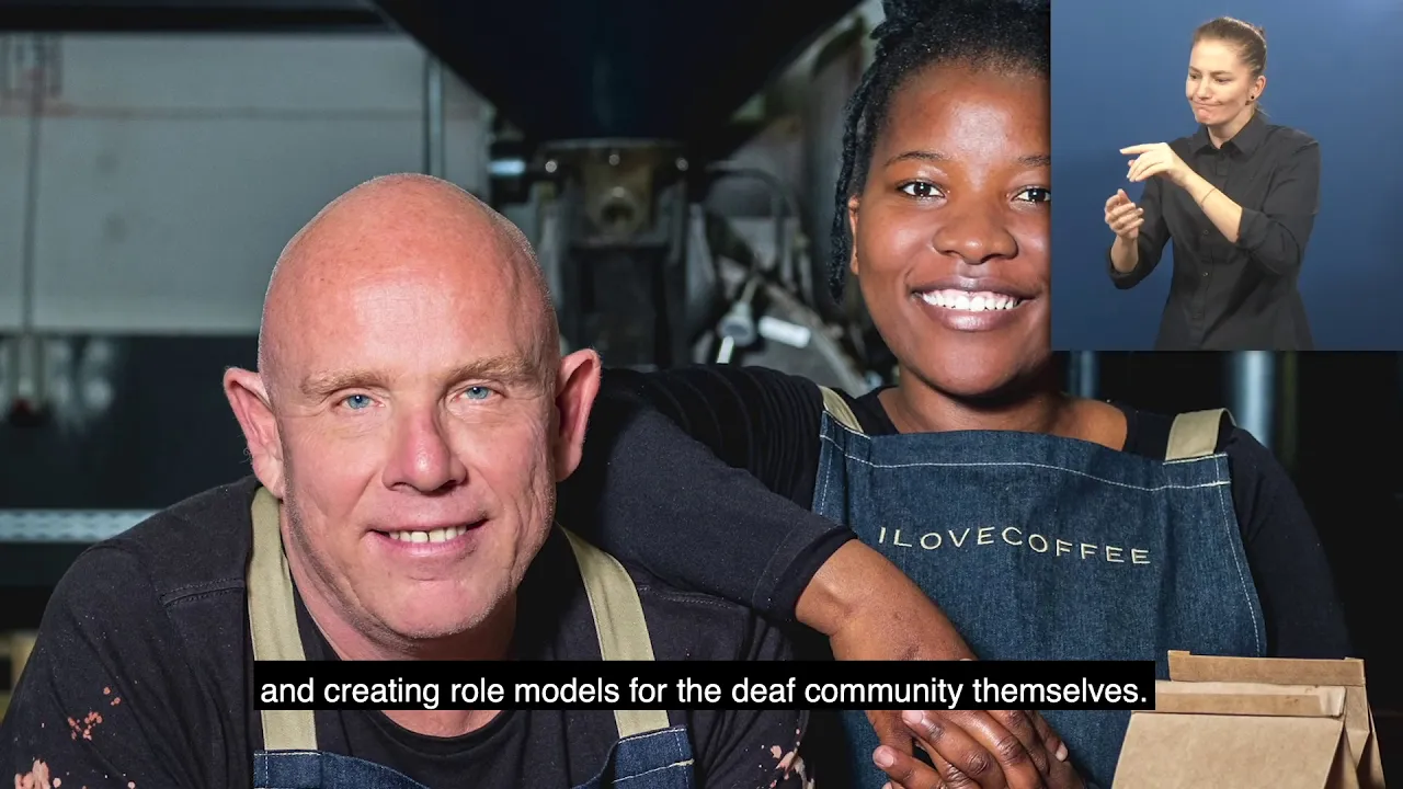 Awardee-Hour 4: Short Video of the Zero Project Awardee I love Coffee - AD