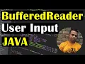 User Input Using BufferedReader in JAVA Code Example in Eclipse Class