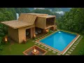 Download Lagu 100Day How Living Real Life Build Modern House With Private Pools