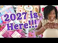 NEW KellofAPlan 2027 Planners Sticker Books Unboxing Whimsical Florals Keepsake Collection
