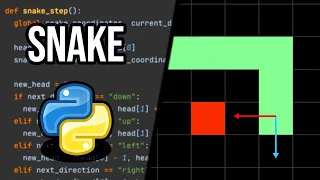 How to create a Simple Snake Game Python Tutorial Project TKinter