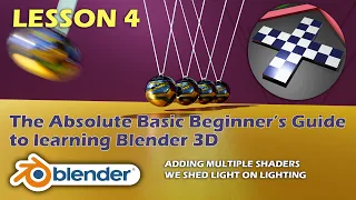 Basic Blender #4 – Multiple shaders and lighting