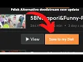 Pdisk Alternative Doodstream Update Save to disk option now no Upload Problem