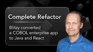 AI converted a COBOL app to Java Spring boot with React FE