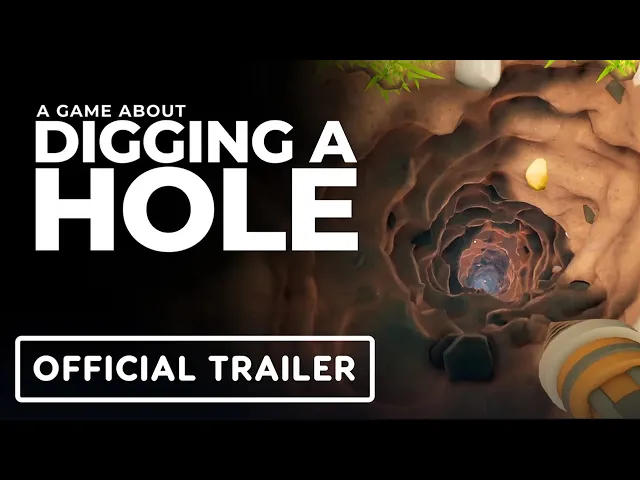 A Game About Digging A Hole - Official Announcement Trailer