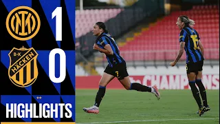 ESORDIO VINCENTE IN UWCL | INTER 1-0 HÄCKEN | UEFA WOMEN’S CHAMPIONS LEAGUE