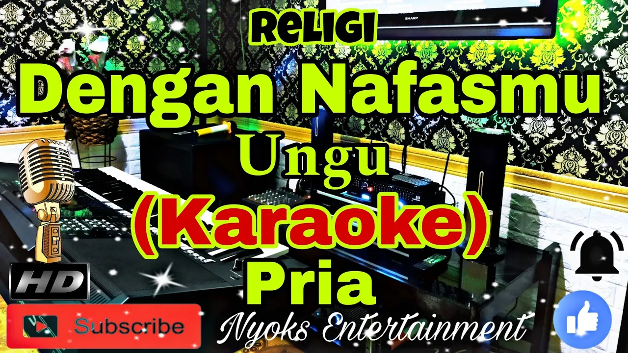 DENGAN NAFASMU - UNGU (Karaoke) Religi || Nada Pria || CIS=DO DENGAN NAFASMU - UNGU (Karaoke) Religi || Nada Pria || CIS=DO