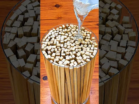 Anyone Can Do It: Bamboo Combination Epoxy Resin #Woodturning #Woodworking #Woodart