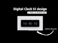 Digital Clock with Animated Progress-bar HTML CSS Vanilla Javascript 2021