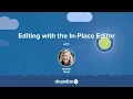Drupal 8 User Guide 5 4 Editing with the In-Place Editor