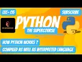 Lec-5 How Python works Python is Compiled and Interpreted Language