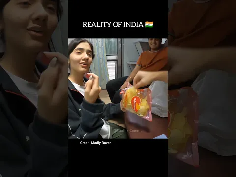 Desi Train Vibes & Potato Chips! 🚂✨Foreigner: 'Is this Indian style?' #shorts #realityofindia