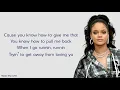 YOU DA ONE - RIHANNA (Lyrics)