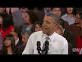 (2013) Obama responds to hecklers at speech