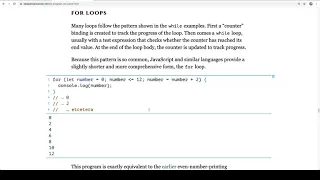 Eloquent JavaScript Read-Along - Program Structure