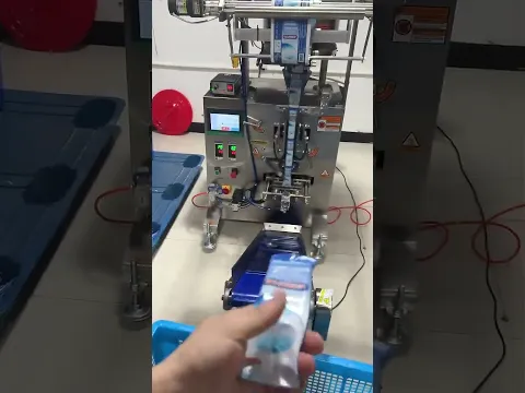 Laundry detergent powder packing machine simple type packing set #machine #cleanerfillingmachine#cnc