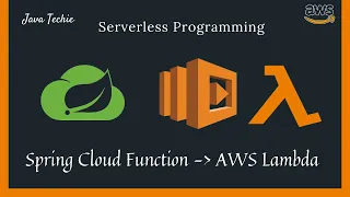 Spring Boot Serverless Architecture using AWS Lambda Spring Cloud Function JavaTechie