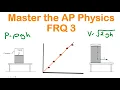 AP Physics 1 FRQ 3 Made Easy Experimental Design Explained