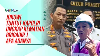 Tegas! Jokowi Ingatkan Kapolri untuk Ungkap Kasus Kematian Brigadir J Apa Adanya