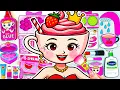 Download Lagu 🫧Paper DIY🌈Prom Girl CAPPUCCINA🧜‍♀️Makeup +Nails + Outfit+ Makeup Unboxing ASMR | DIY Cubes Pingfong