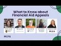 What to Know About Financial Aid Appeals