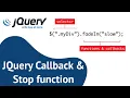 callback function in jquery in hindi JQuery Tutorial For Beginners In Hindi - 5 Jquery